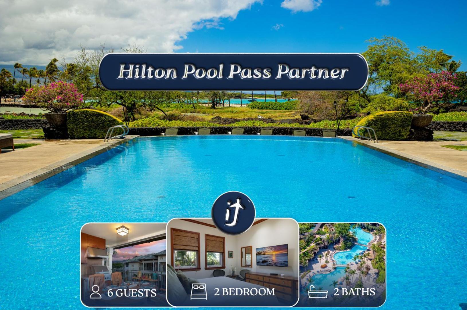 Villa Hilton Pool Pass Included, Kolea - Luxe Penthouse Waikoloa Exterior foto